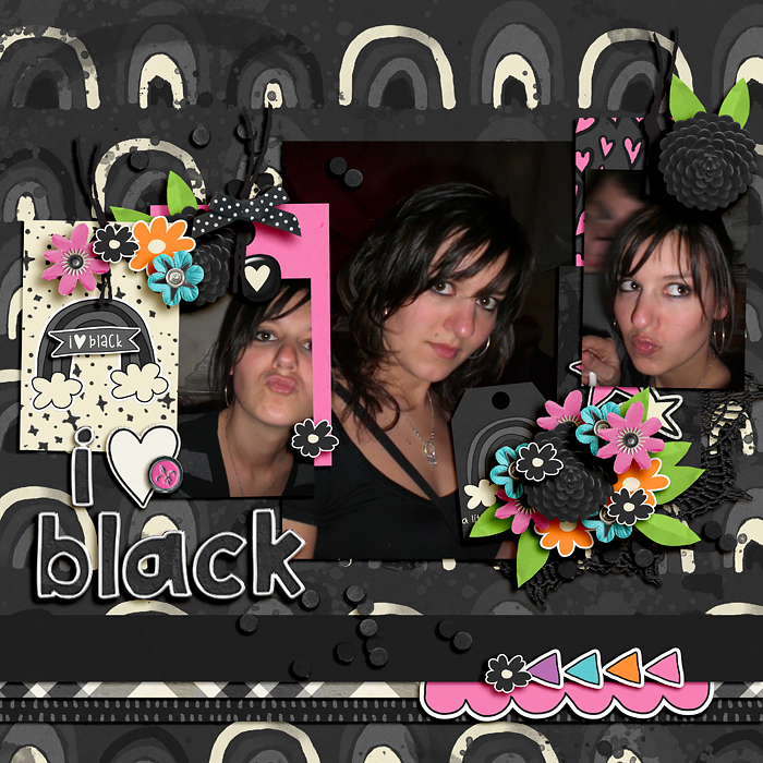 I love black