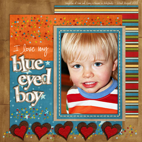 I Love My Blue Eyed Boy