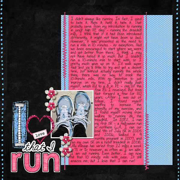 I love that I run