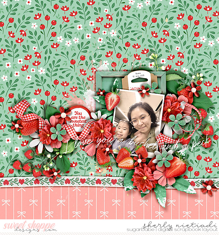 I love you a bushel and a peck