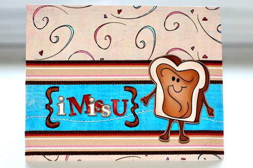 I Miss You- We Go Together Card