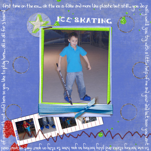Ice skating