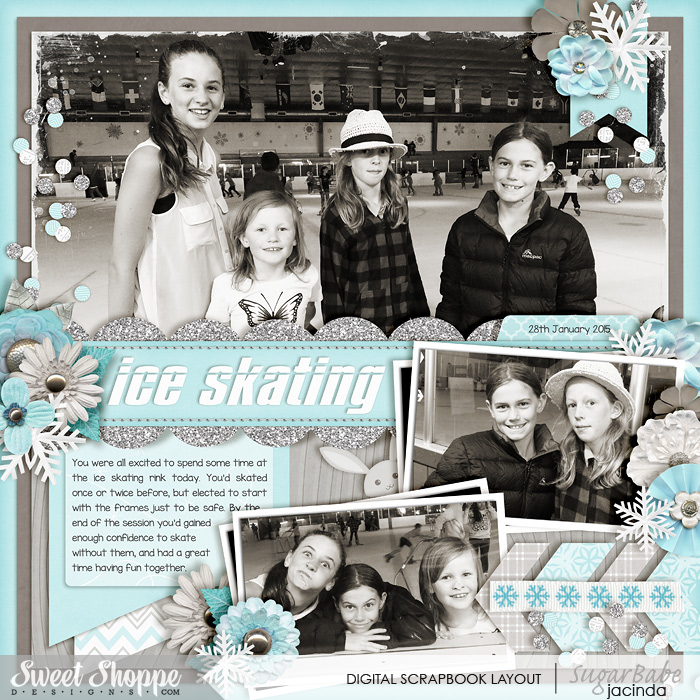 Ice skating