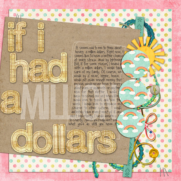 If I had...