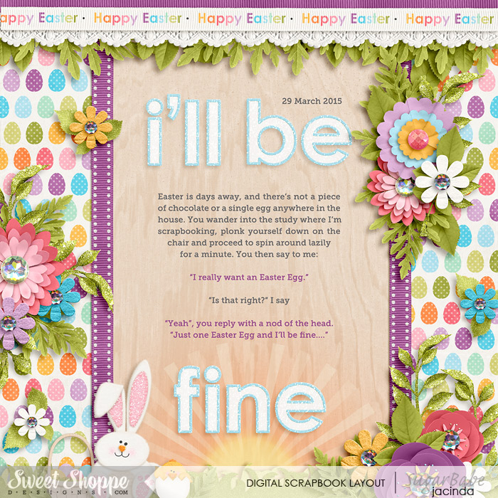 I'll be fine
