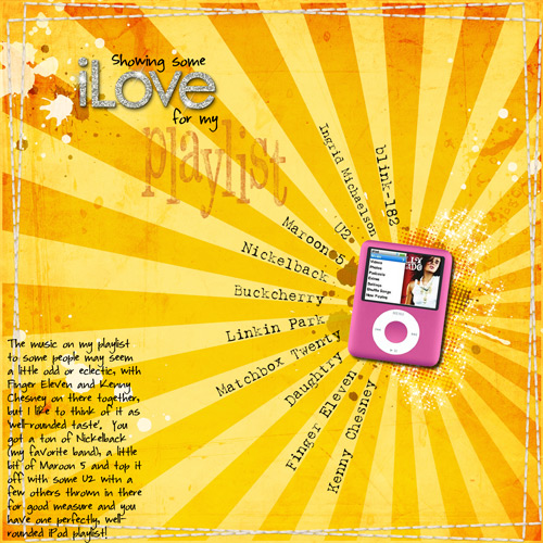 iLove for my Playlist