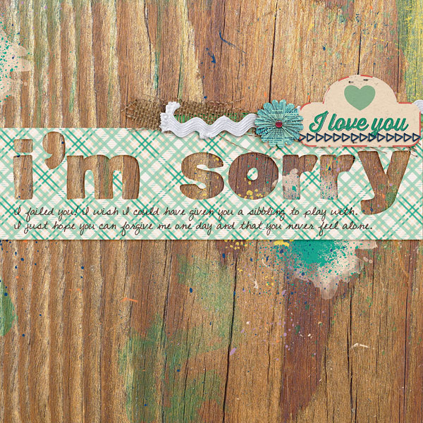 I'm sorry