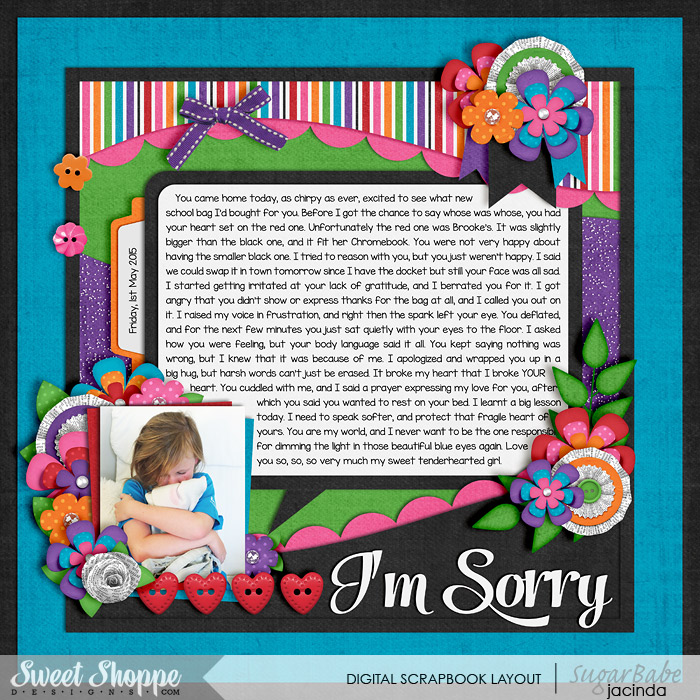 I'm sorry