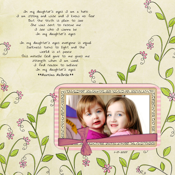 In My Daughters Eyes