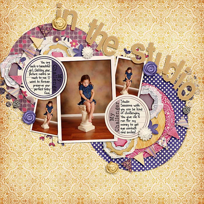 in the studio - gymnastics