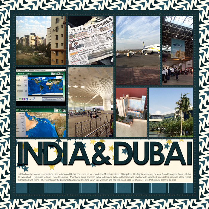India & Dubai, left side