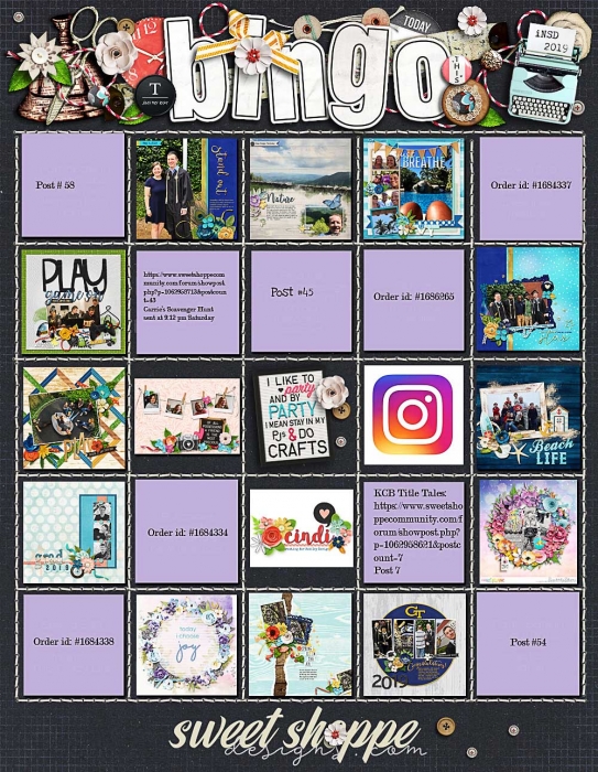 iNSD Bingo Blackout