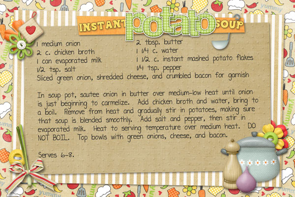 Instant Potato Soup