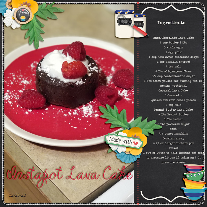 Instapot Lava Cakes