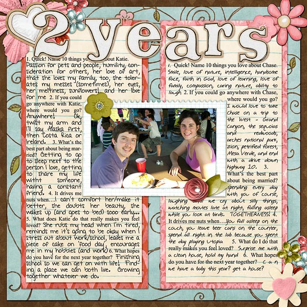 Interview after 2 years of marriage :)