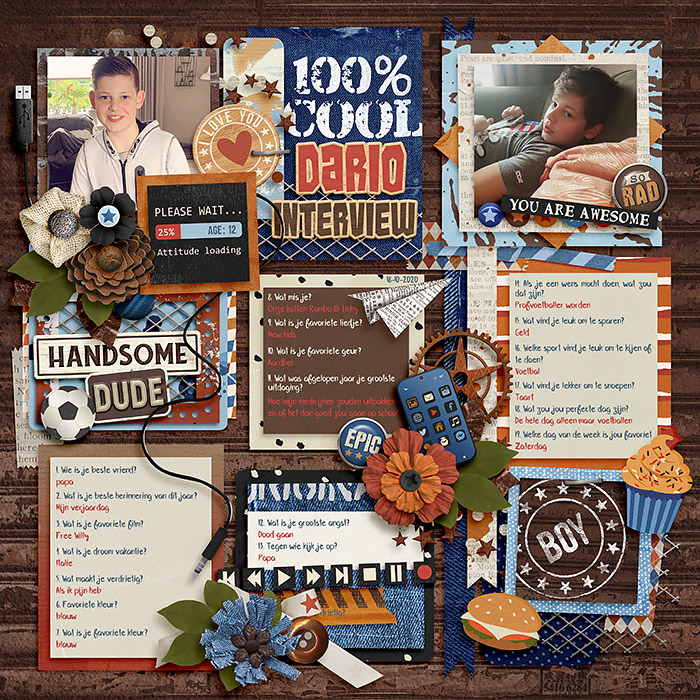 Interview Dario age:12