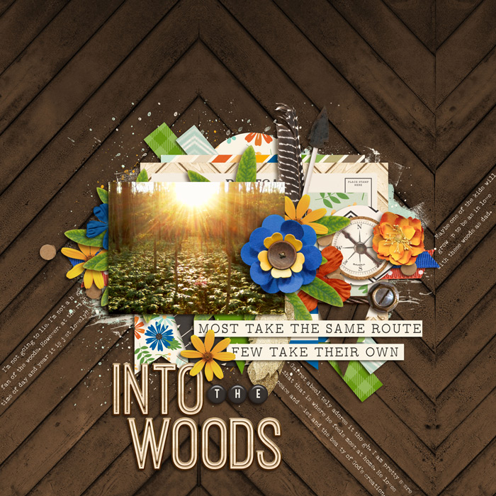 into the woods