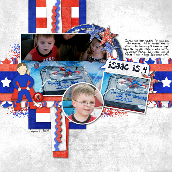 Isaac is 4