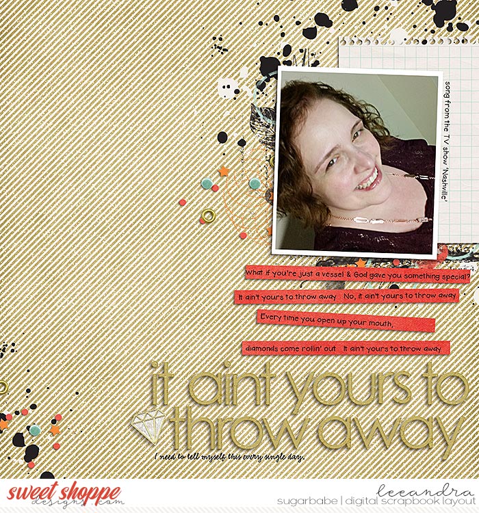 It Aint Yours to Throw Away