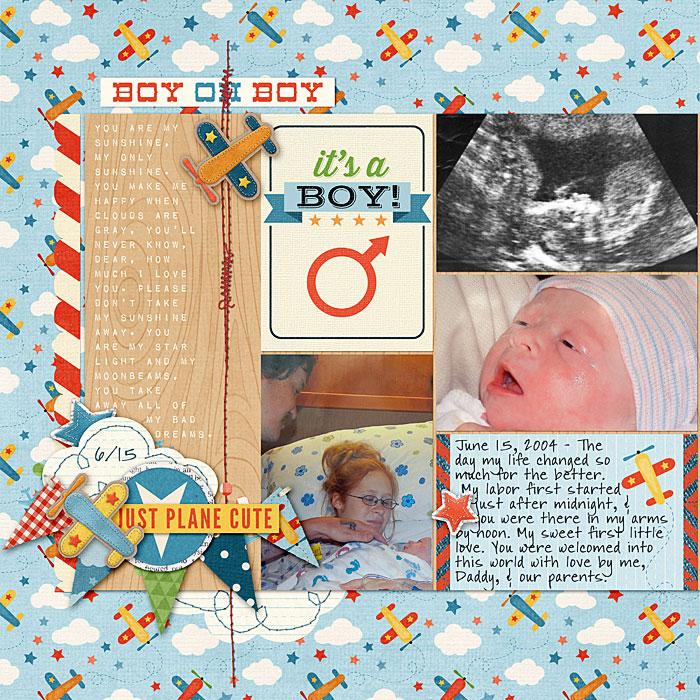 it's a boy (left)