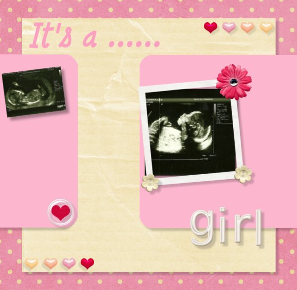 It's a girl