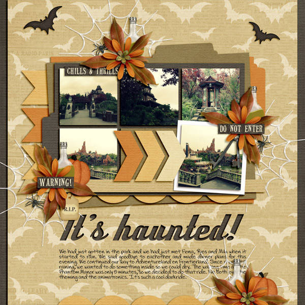 It's haunted