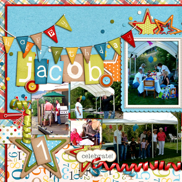 Jacobs First Birthday 1