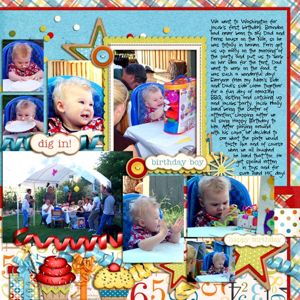 Jacobs First Birthday 2