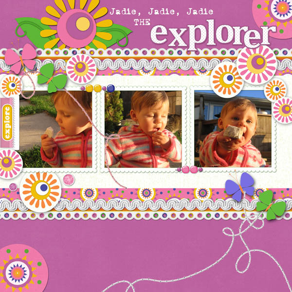 Jadie the explorer!