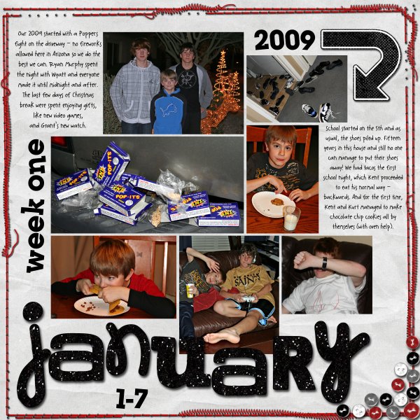 January 1-7 - Week One