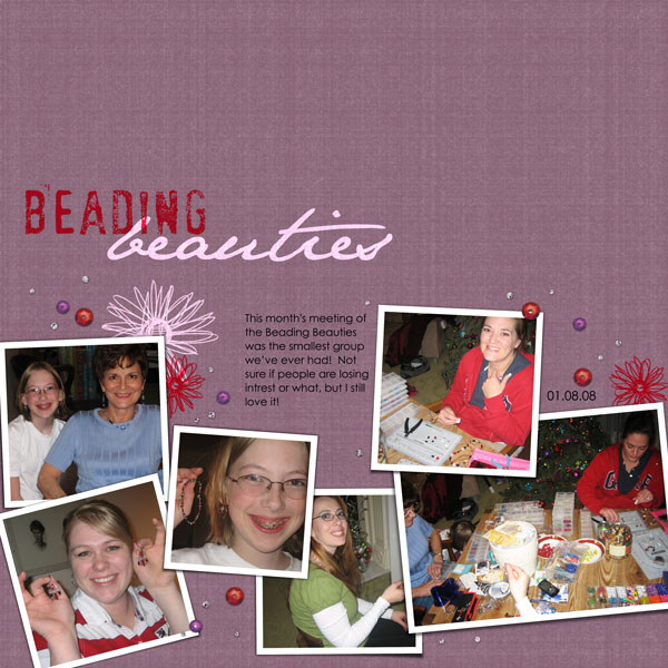 January Beading Beauties