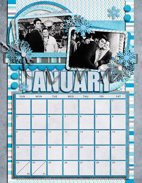 January DL Calendar