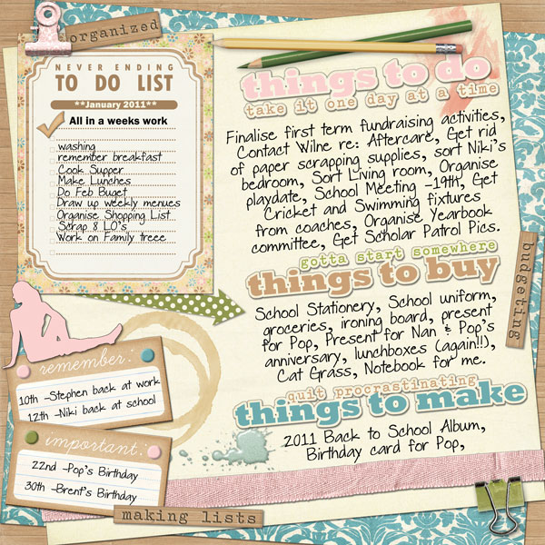 January things to...