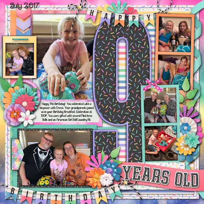 Jensen's 9th Birthday Breakfast