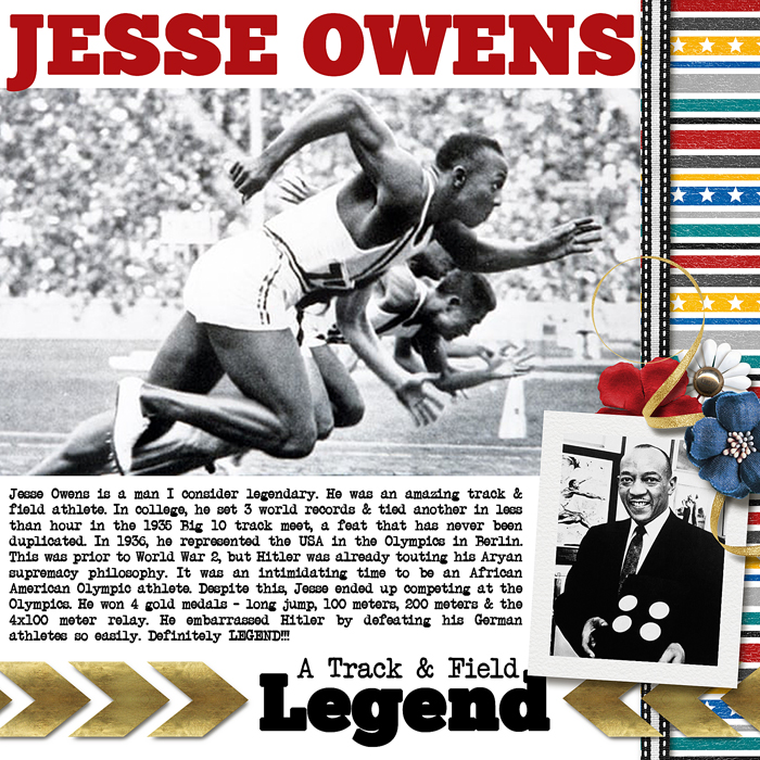 Jesse Owens Track & Field Legend