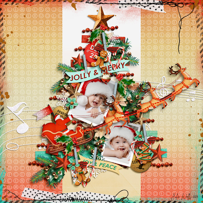 jolly and merry