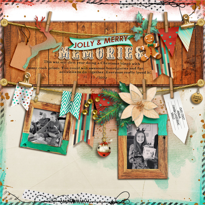 Jolly & Merry Memories: Christmas Bingo