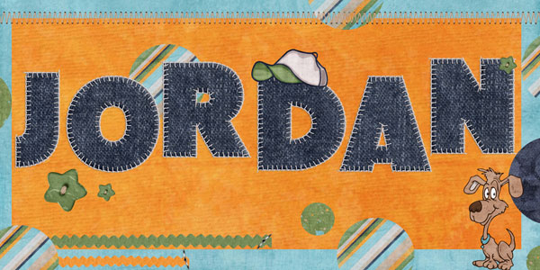 Jordan Name Tag