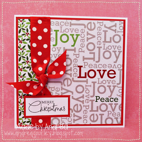 Joy Love Peace: Merry Chistmas