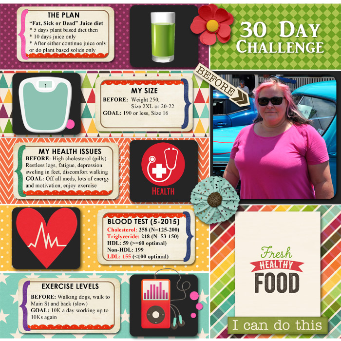 Juice Challenge -- Page Left