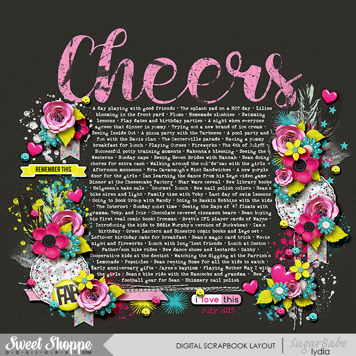 July 2015 Cheers