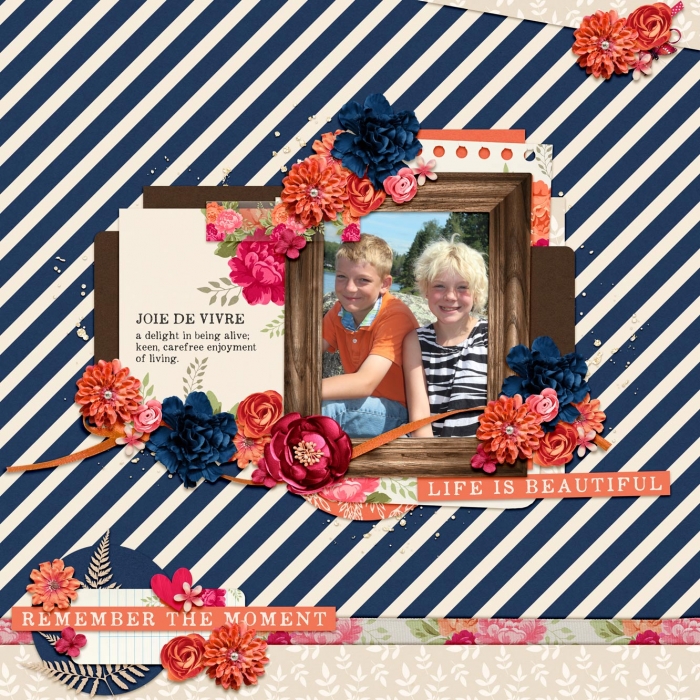 July - Big Stripes