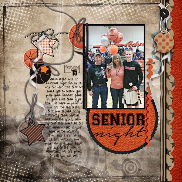 July Bingo #13-Senior Night