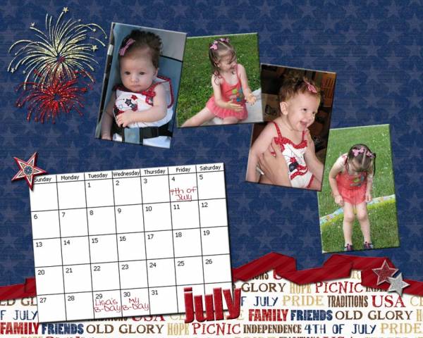 July Desktop