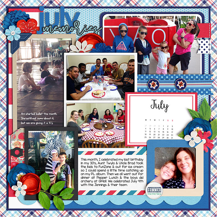 July Memories PG 1