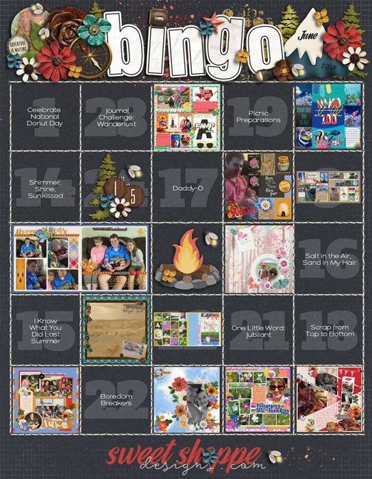 June 2018 SSD Bingo Card