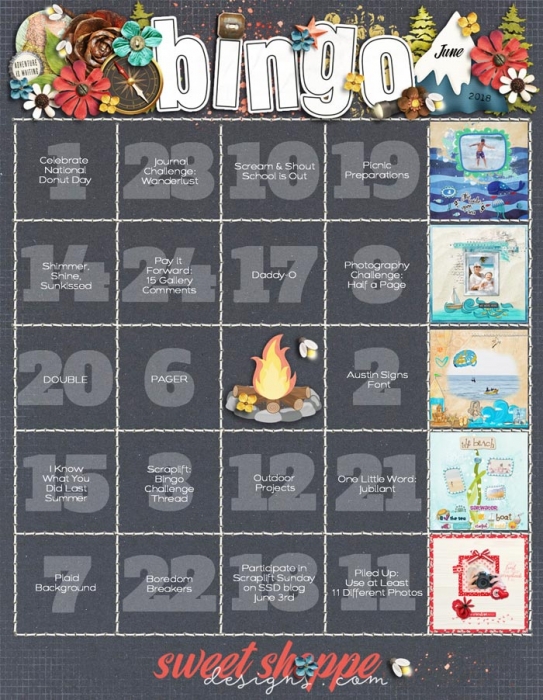 June Bingo Card