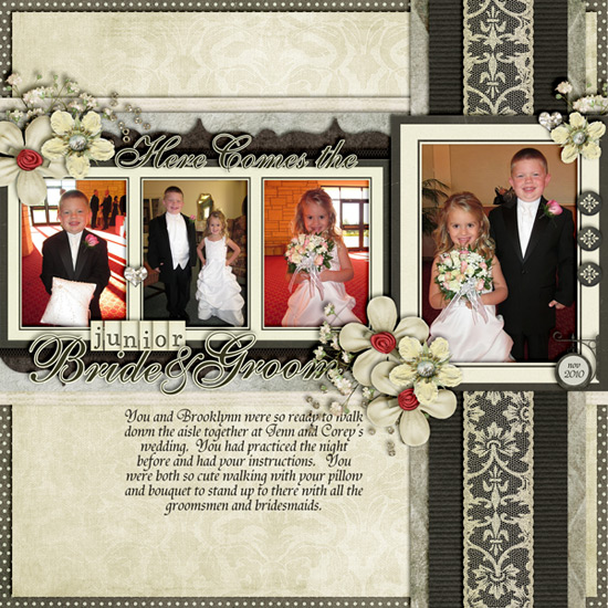 Junior Bride and Groom