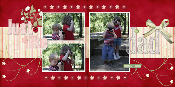 Just like Dad