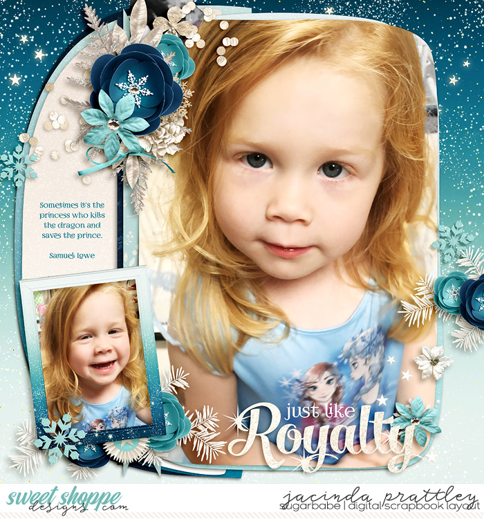 Just like royalty